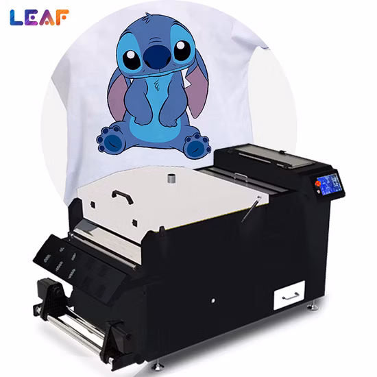 Leaf New DTF Powder Shaker 60cm PET Transfer Film Printer Dryer Forno Scuotendo la macchina da stampa per indumenti